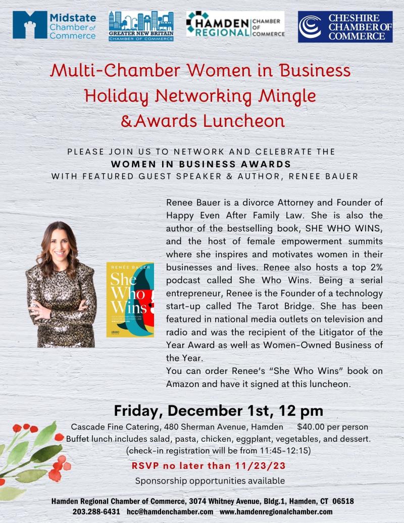 Multi Chamber Women In Business Awards Luncheon