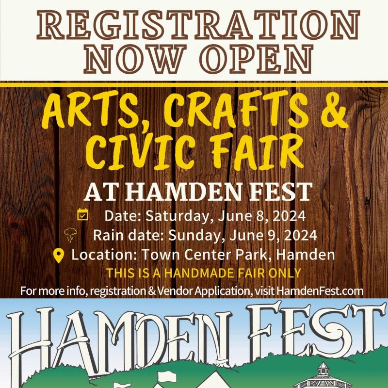 Arts, Craft & Civic Fair at HAMDEN FEST